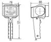 Hand lamp 24V/6W Halogen
