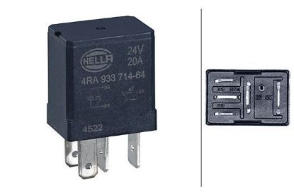 Relay, main current -
