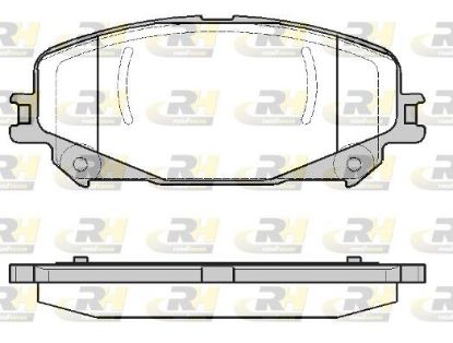 Brake Pad Set, disc brake RENAULT - 41 06 068 08R