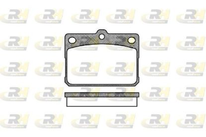 Brake Pad Set, disc brake Mitsu Colt,Lancer 78-84