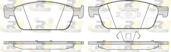 Brake Pad Set, disc brake FORD - 5 181 461