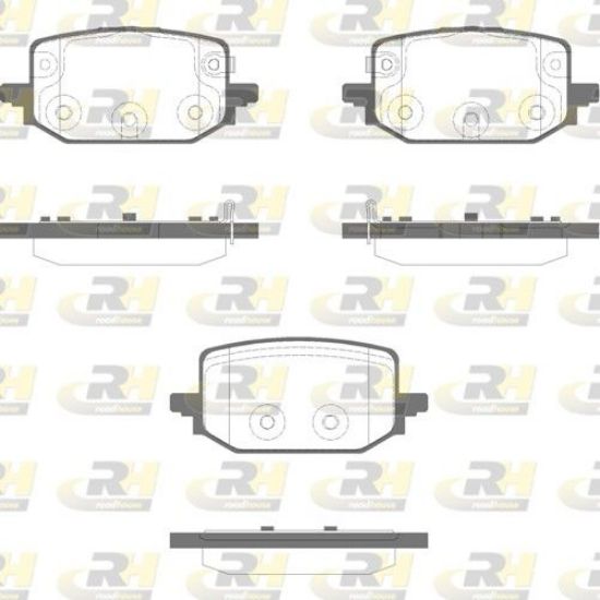 Brake Pad Set, disc brake NISSAN QASHQAI III (J12) (04.2021-