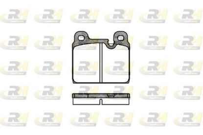Brake Pad Set, disc brake Porsche 911 73-83