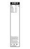 Wiper Blade Aerotwin A821S SET 600/600mm