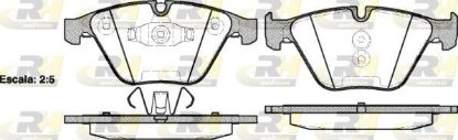 Brake Pad Set, disc brake BMW - 34 11 6 780 711