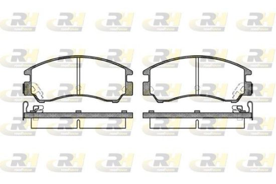 Brake Pad Set, disc brake Subaru LEONE 85-92 esim.