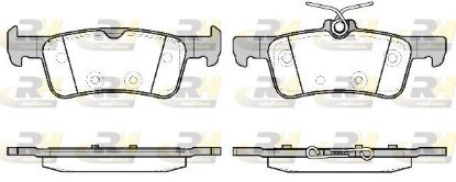 Brake Pad Set, disc brake Ford Fiesta 17- tagum.
