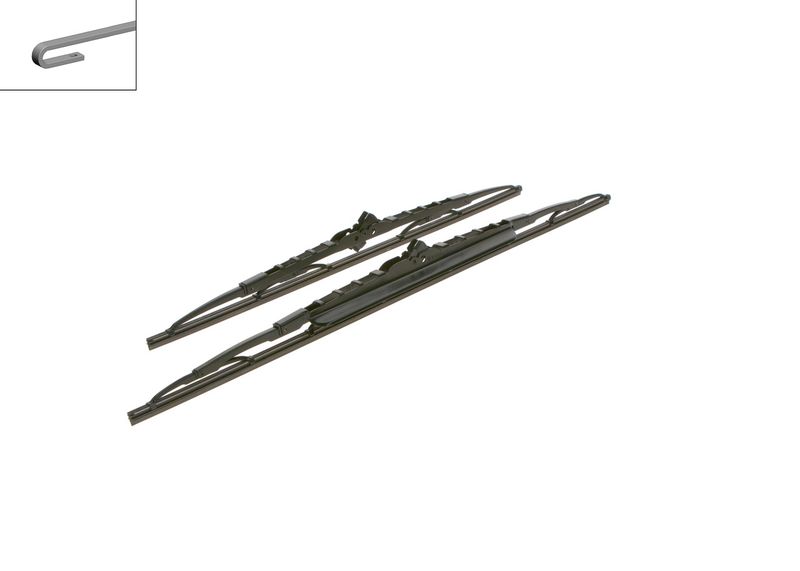 Wiper Blade TWIN 607S SET spoiler 600/475mm