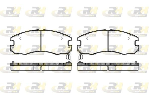 Brake Pad Set, disc brake Toyota CELICA 88-92 esim.