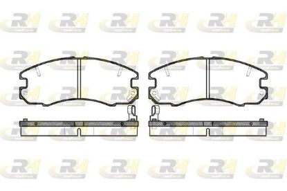 Brake Pad Set, disc brake Toyota CELICA 88-92 esim.