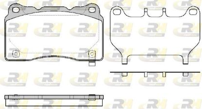 Brake Pad Set, disc brake Tesla