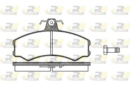 Brake Pad Set, disc brake Santana Anibal 2.8DTI 03- esi
