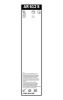 Wiper Blade Aerotwin Retrofit AR612S SET 600/400mm