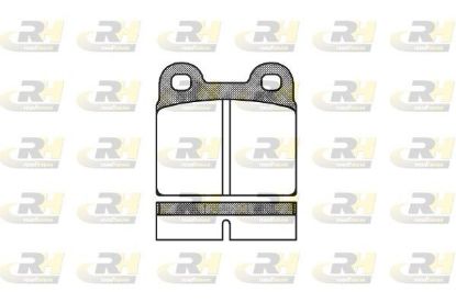Brake Pad Set, disc brake SAAB - 8961856