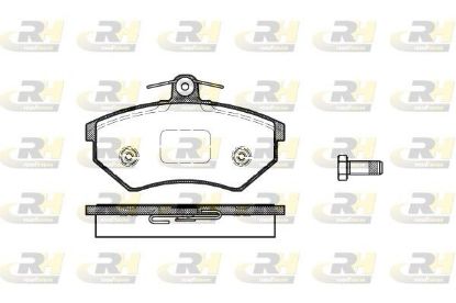 Brake Pad Set, disc brake VAG - 8A0 698 151A
