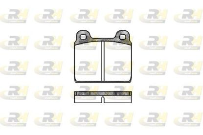 Brake Pad Set, disc brake VW Transporter T2