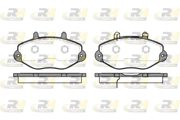 Brake Pad Set, disc brake Ford TRANSIT 98-00 esim.