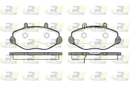 Brake Pad Set, disc brake Ford TRANSIT 98-00 esim.
