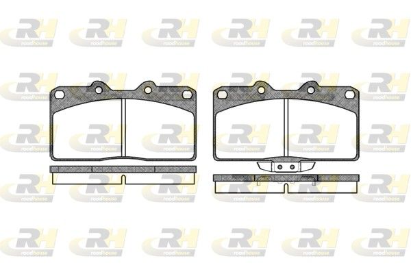 Brake Pad Set, disc brake Mitsubishi3000 92-99 esim.