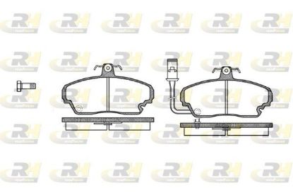 Brake Pad Set, disc brake Honda LEGEND,Rover 827 86-90