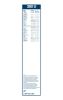 Wiper Blade TWIN 380U 380mm