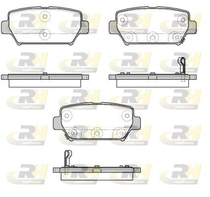 Brake Pad Set, disc brake MITSUBISHI - 4605B997