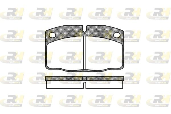 Brake Pad Set, disc brake Opel KADETT,ASCONA C 84-91 es