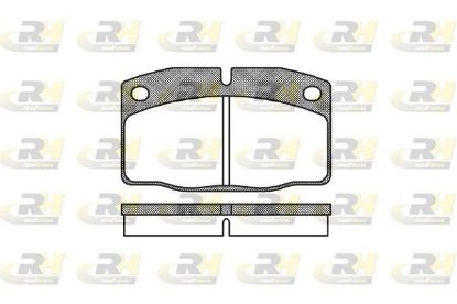Brake Pad Set, disc brake Opel KADETT,ASCONA C 84-91 es