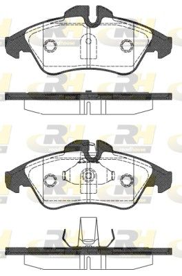 Brake Pad Set, disc brake MB Sprinter 95-98 esim.