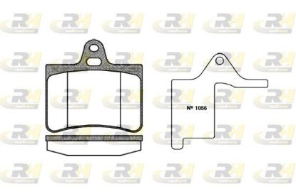 Brake Pad Set, disc brake PSA - 4252.17