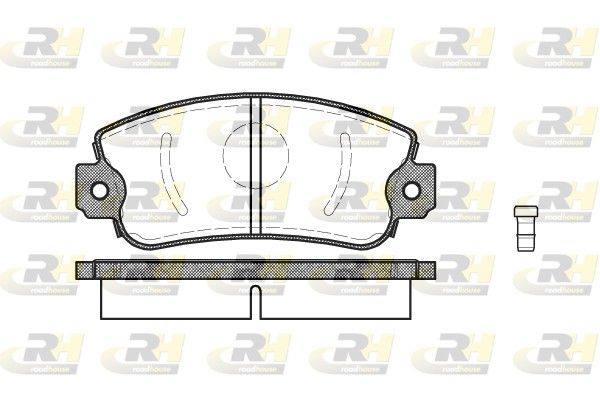 Brake Pad Set, disc brake Fiat UNO, RITMO 82- esim.