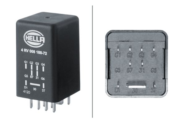 Control Unit, glow time -