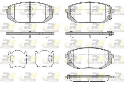 Brake Pad Set, disc brake TUCSON (NX4E, NX4A) (11/2020-