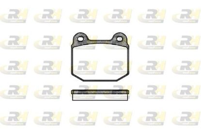 Brake Pad Set, disc brake Lotus,Opel 2.2 00- esim.