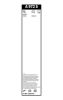 Wiper Blade Aerotwin A972S SET 550/400mm