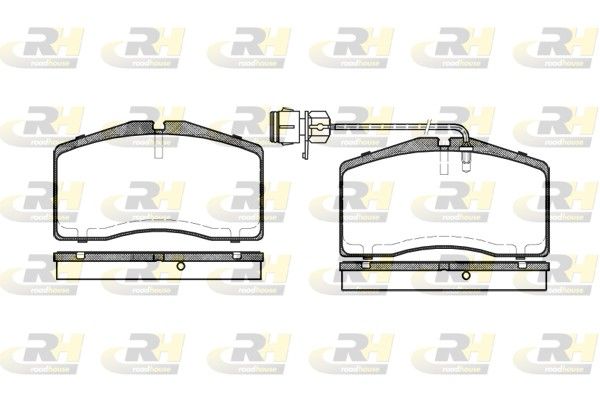 Brake Pad Set, disc brake VAG - 4D0 698 151L