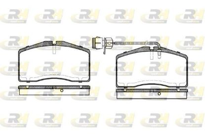 Brake Pad Set, disc brake VAG - 4D0 698 151L
