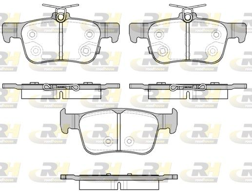 Brake Pad Set, disc brake HONDA - 43022-TBA-A02