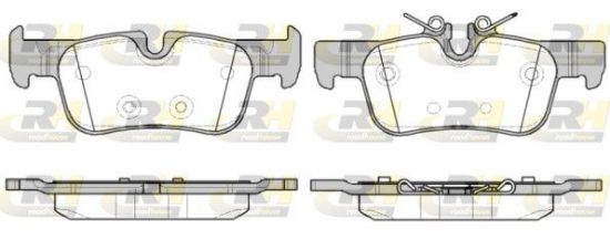 Brake Pad Set, disc brake BMW - 34 20 1 543 683