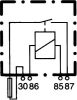 Relay, main current 24V 20A, lapikkaitsmega 15A