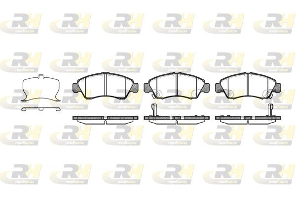 Brake Pad Set, disc brake Honda LOGO 99-02 esim.