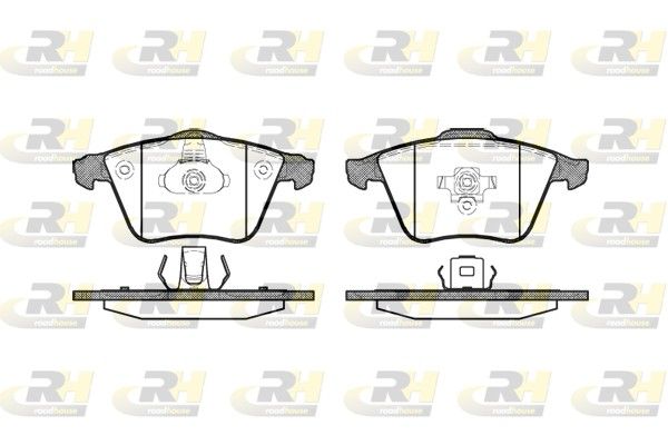 Brake Pad Set, disc brake VOLVO - 30683274