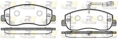 Brake Pad Set, disc brake RENAULT - 41 06 010 61R