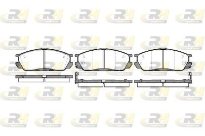 Brake Pad Set, disc brake Mazda MS9 92- esim.