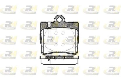 Brake Pad Set, disc brake MERCEDES-BENZ - 003 420 06 20
