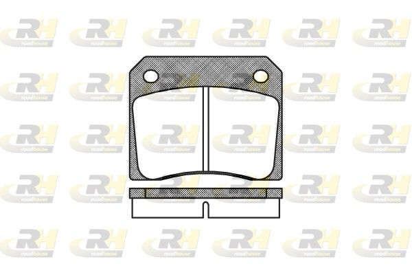 Brake Pad Set, disc brake ASTON MARTIN 76-86 esim.