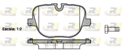 Brake Pad Set, disc brake LAND ROVER - LR025739