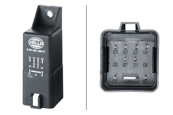 Control Unit, glow time -