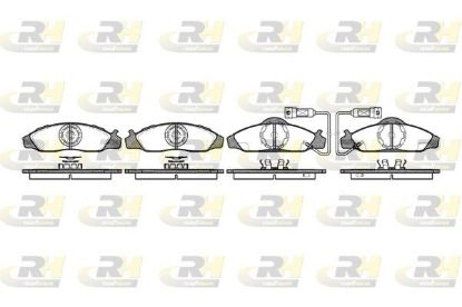 Brake Pad Set, disc brake SSANGYOUNG 95-98 esim.