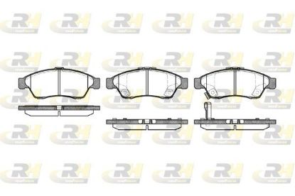 Brake Pad Set, disc brake SUZUKI - 55810-54G30